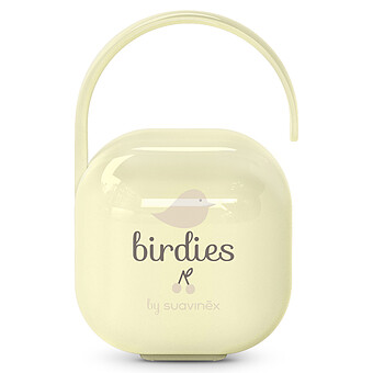Pochette Sucette Duo Birdies - Beige