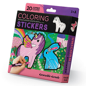 Autocollants à Colorier - Licornes