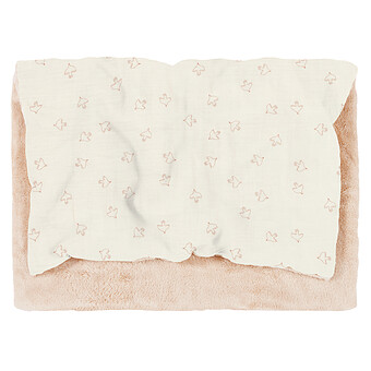 Couverture Hiver Wabi Sabi - Brown Hoshi Birds