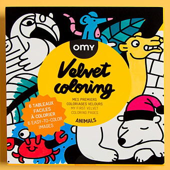 Coloriage Velours - Animaux