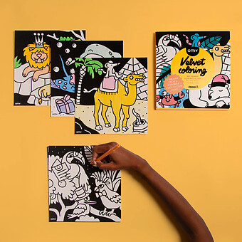 Coloriage Velours - Animaux