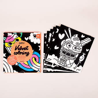 Coloriage Velours - Kawaii