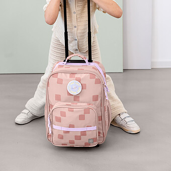 Valise à Roulettes Pattern Party - Rose