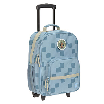 Valise à Roulettes Pattern Party - Bleu