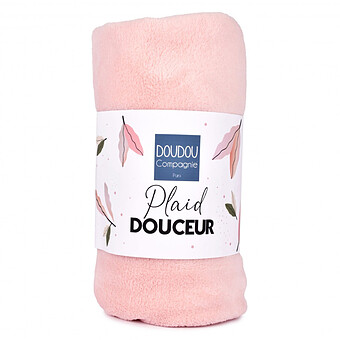 Plaid Douceur - Rose