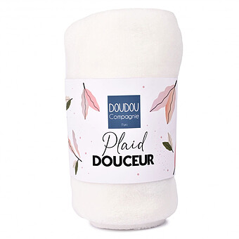 Plaid Douceur - Blanc