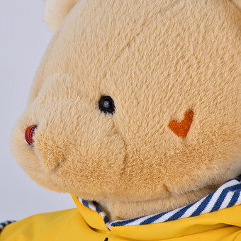 Peluche Ours Marin avec Ciré Jaune