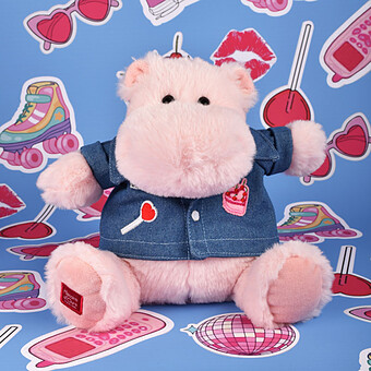 Hippo Pink Mallow - 20 cm