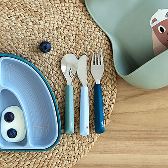 Lot de 3 Couverts Tiny Team - Chien