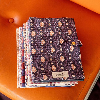 Protège-carnet de Santé Bimale - Tigro Rust