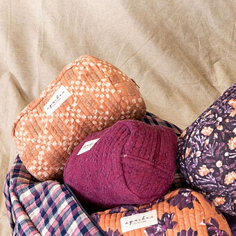 Small Trousse Gaya - Tigro Rust