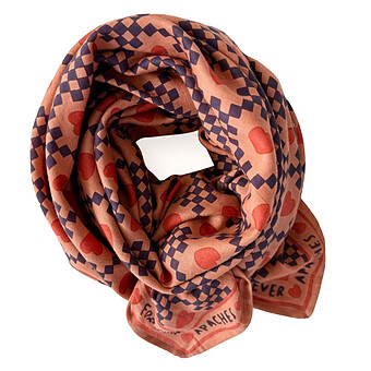 Big Foulard Latika Amor - Amor Rust 