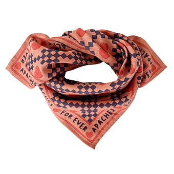 Small Foulard Manika Amor - Amor Rust 