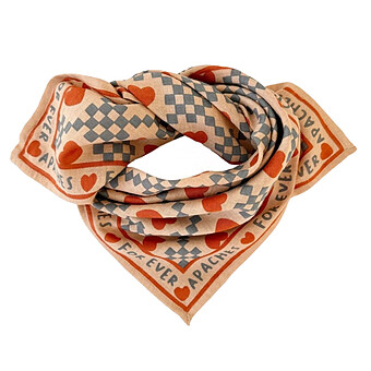 Small Foulard Manika Amor - Amor Sand
