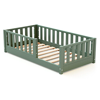 Lit au Sol Sonho Mini Vert Sauge - 70 x 140 cm