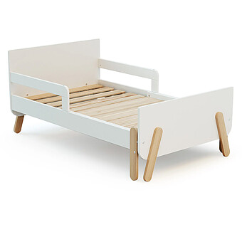 Lit Extensible Pirate Blanc - 80 x 140-165-190 cm