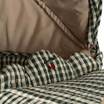 Landau pour Poupée Cheeky - Smoke Pine Check