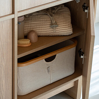 Panier de Commode et d'Armoire Kyo - Beige Natural