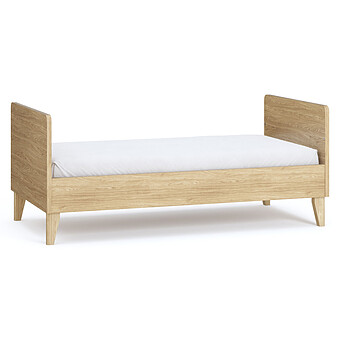 Lit Bébé Evolutif Muve Chêne - 70 x 140 cm
