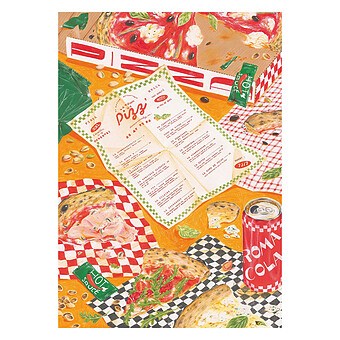 Puzzle 1000 Pièces - La Pizza à Emporter