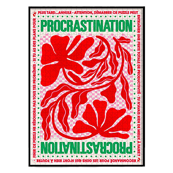 Puzzle 1000 Pièces - Procrastination