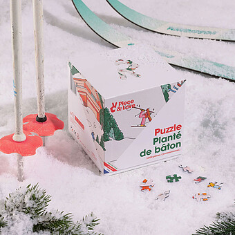 Puzzle 1000 Pièces - Planté de Bâton 
