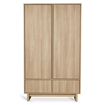 Armoire 2 Portes Kyo - Honey Ash