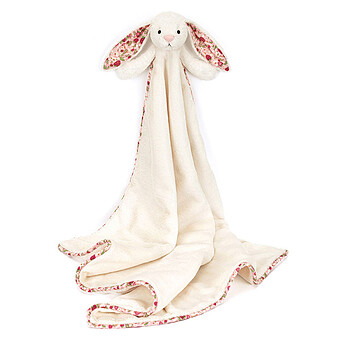 Blossom Cream Bunny Berry Blankie 