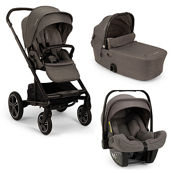 Poussette Trio MIXX next - Siège PIPA next i-Size - Nacelle MIXX next - Thunder