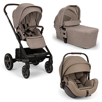Poussette Trio MIXX next - Siège Auto ARRA Flex i-Size - Nacelle MIXX next - Cedar Hazelwood