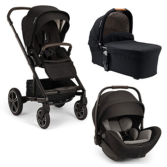 Poussette Trio MIXX next - Siège Auto ARRA Flex i-Size - Nacelle MIXX next - Caviar