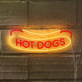 LED Néon Wall - Hot Dog