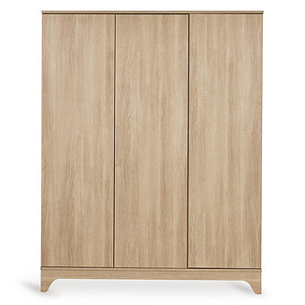 Armoire 3 Portes Tsugi XL - Honey Ash
