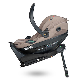 Pack Siège Auto Go Beyond² Groupe 0+ i-Size + Base Beyond - Dark Sand Soft Breeze