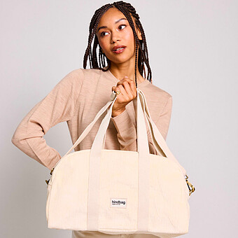 Sac à Langer Charlie - Velours Crème