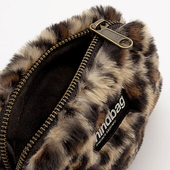 Porte-monnaie Lili - Fausse Fourrure Léopard