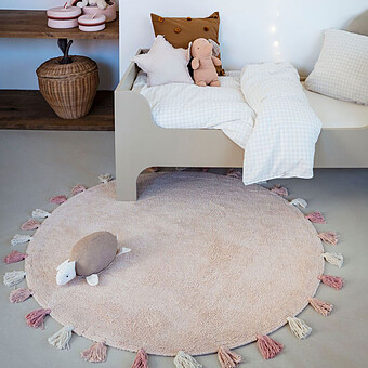 Tapis Sara Rose - Ø 130 cm 
