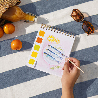 Travel Book Carnet Aquarelle - Méditerranée