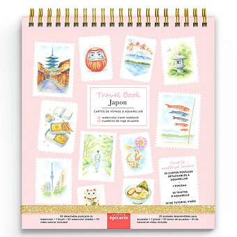 Travel Book Carnet Aquarelle - Japon