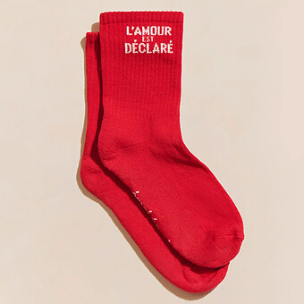 Chaussettes L'Amour est Déclaré Rouge - 36/41