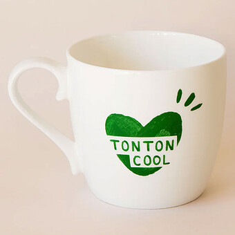 Mug Coeur Vert Sapin - Tonton Cool