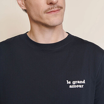 T-shirt Le Grand Amour Charbon Homme - M
