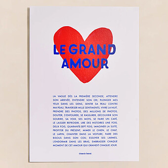 Affiche - Le Grand Amour