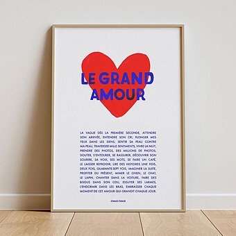 Affiche - Le Grand Amour