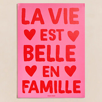 Affiche - La Vie est Belle en Famille