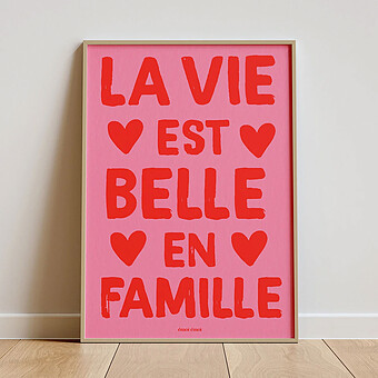 Affiche - La Vie est Belle en Famille