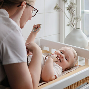 Lot de 3 Bracelets de Dentition - Mellow, Terracotta & Periw