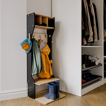 Porte-manteau - Noir