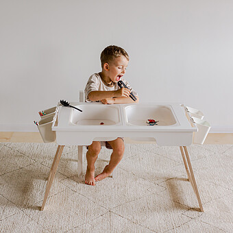 Table de Jeux Sensorielle - Blanc
