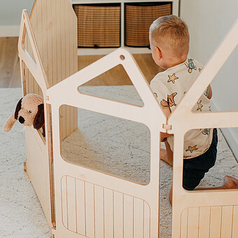 Maison en Zigzag - Naturel